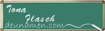 Tona Flasch Visitenkarte